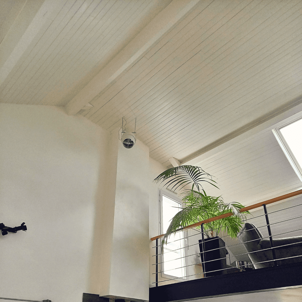 Installation déstratificateur d'air Airius chez un particulier