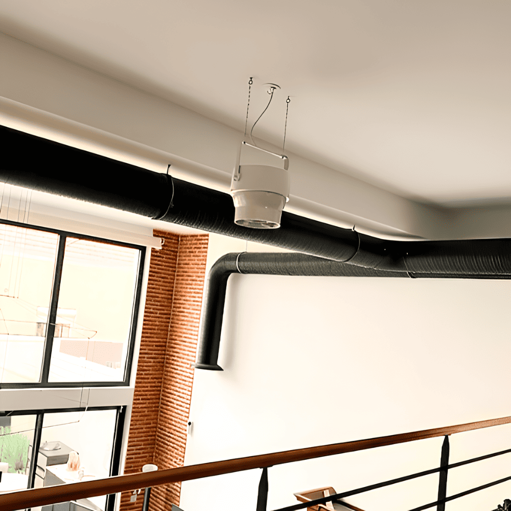 Instalar un desestratificador de aire para casa Airius