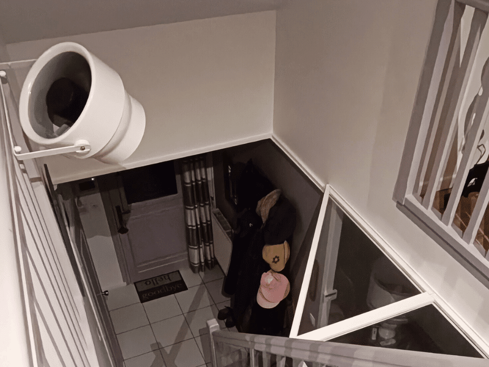 Installation d'un déstratificateur d'air pour maison Airius chez un particulier