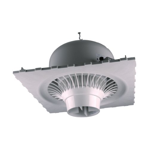Faux-plafond pour déstratificateur
