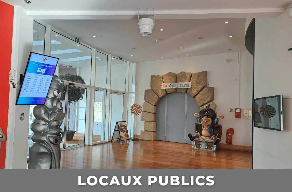 Installation d'un déstratificateur Airius dans un local public