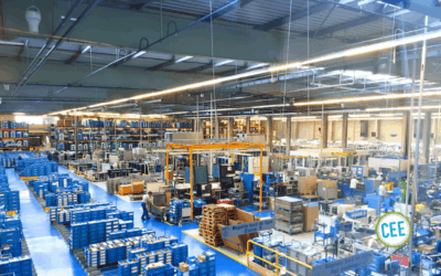 Installation de déstratificateurs Airius dans une entreprise qui bénéficie de la prime CEE industrie