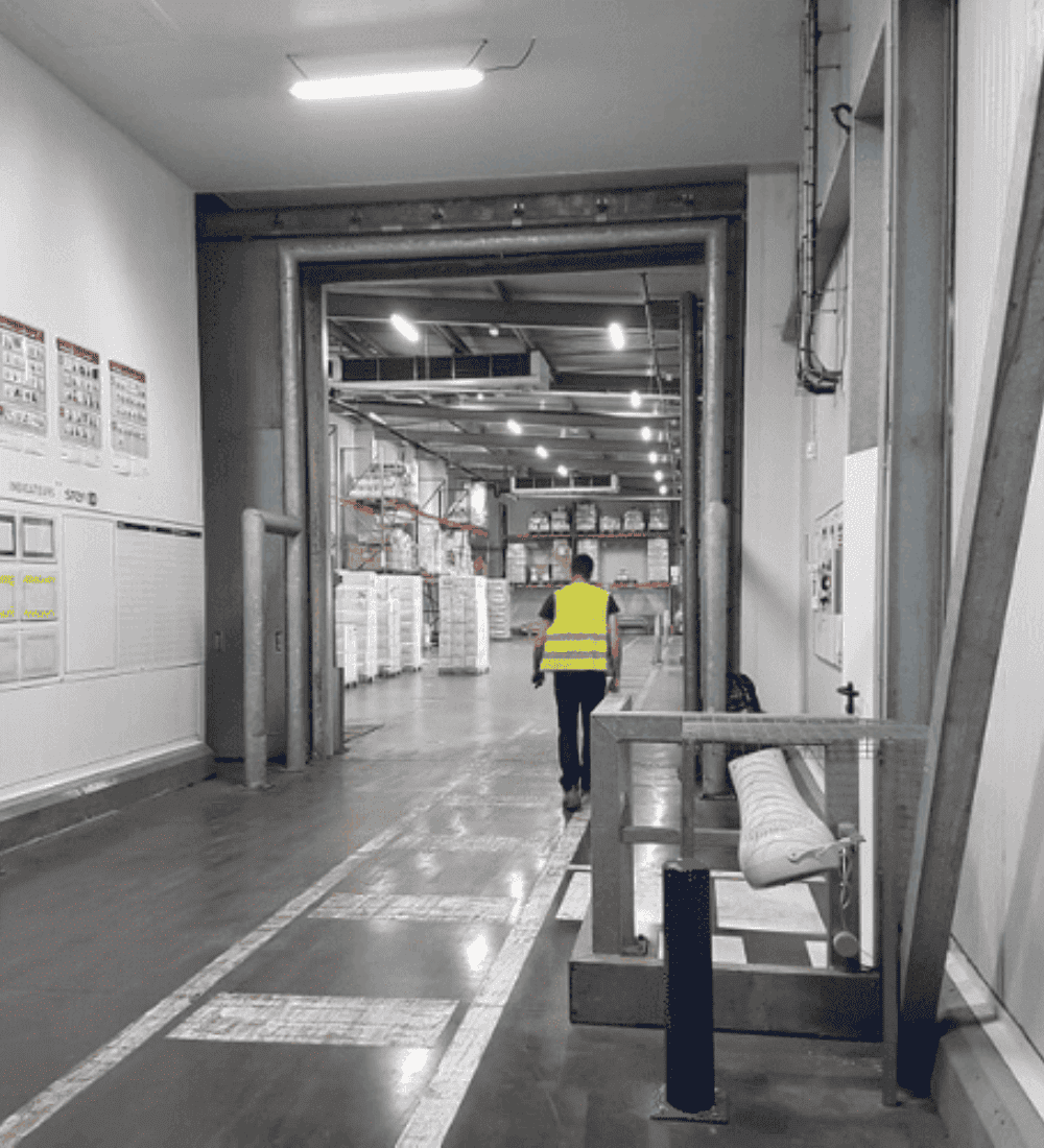 Airius-destratificators geïnstalleerd in koelcellen om condensatie te voorkomen