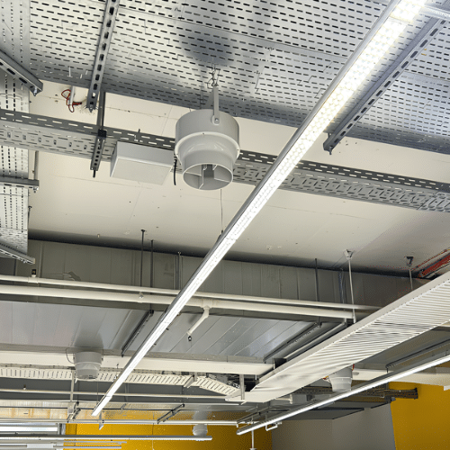 Déstratificateur d'air pour plafond