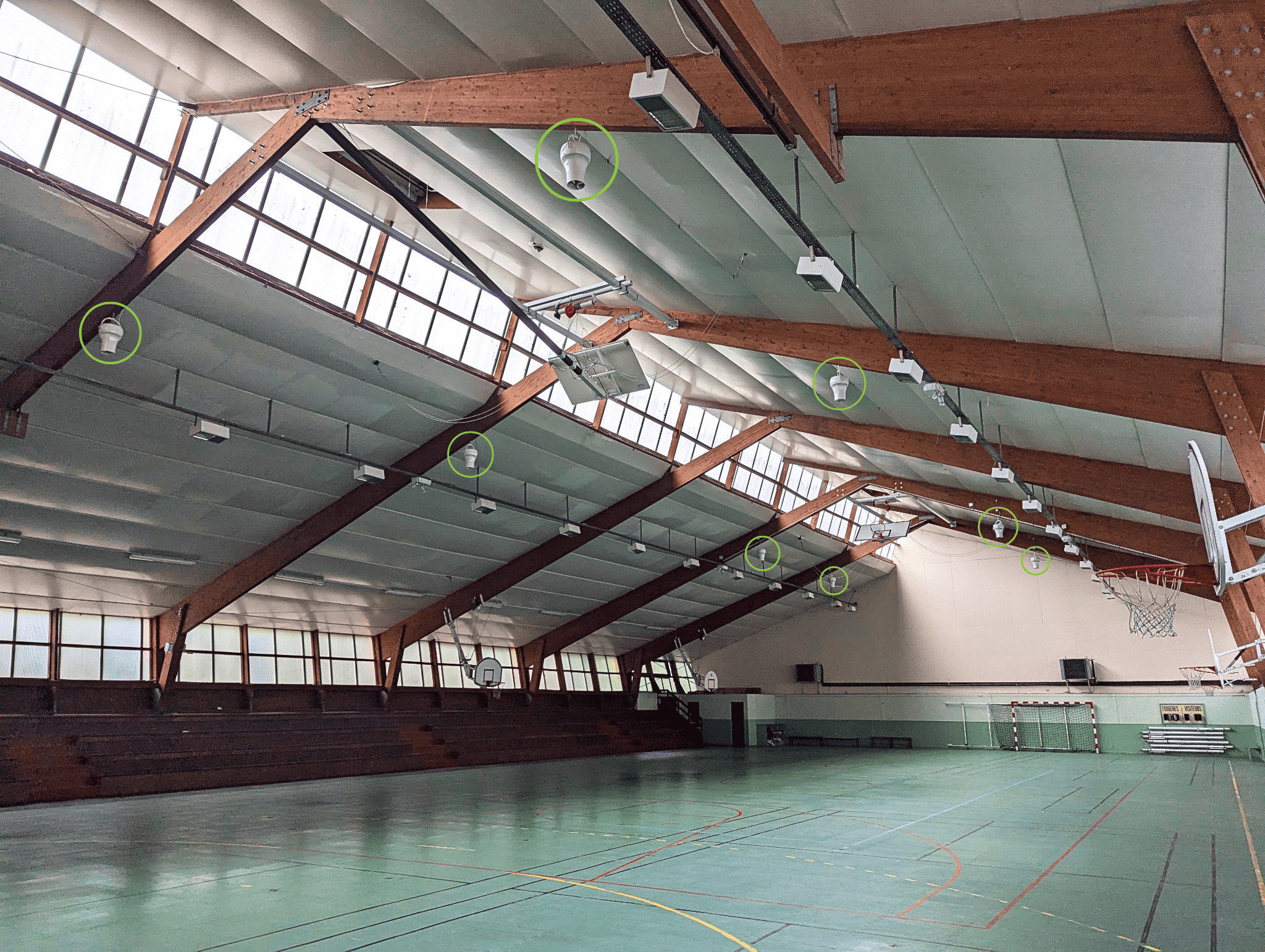 Installation de déstratificateur d