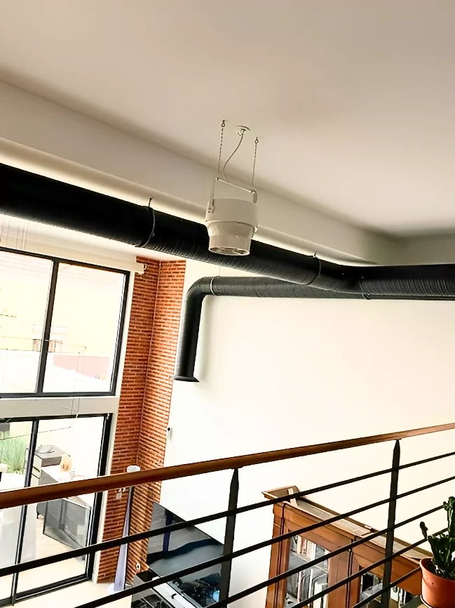 Instalar un destratificador en una casa