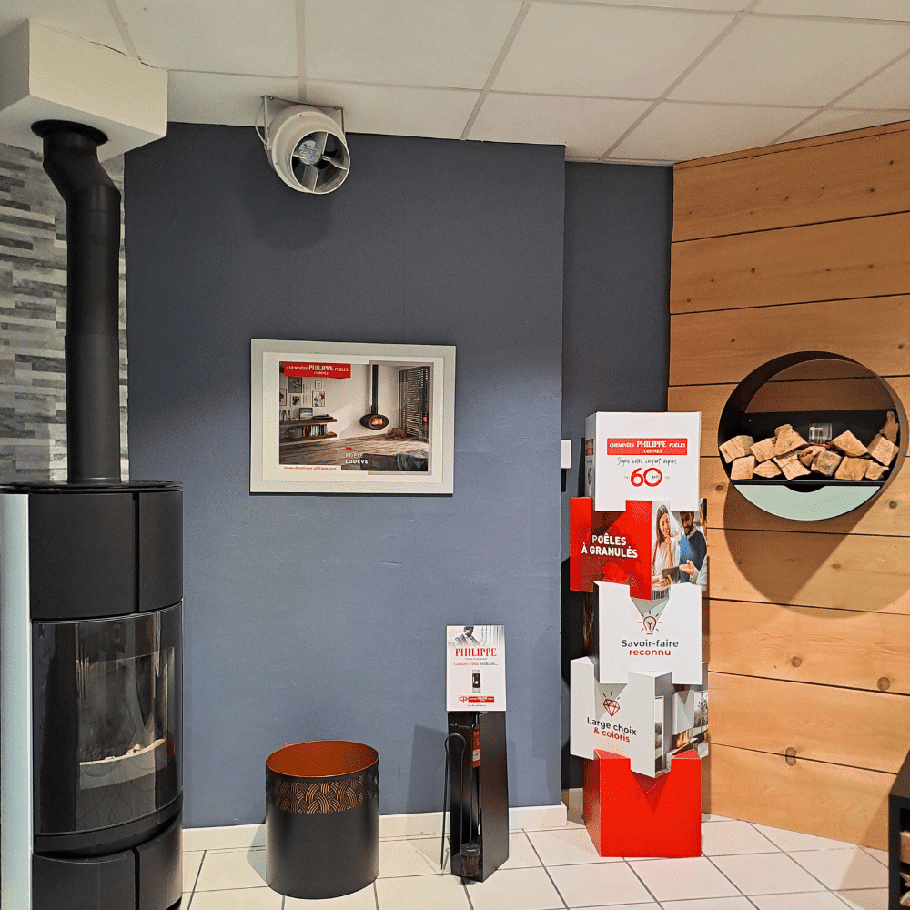 Déstratificateur d'air maison pour cheminées