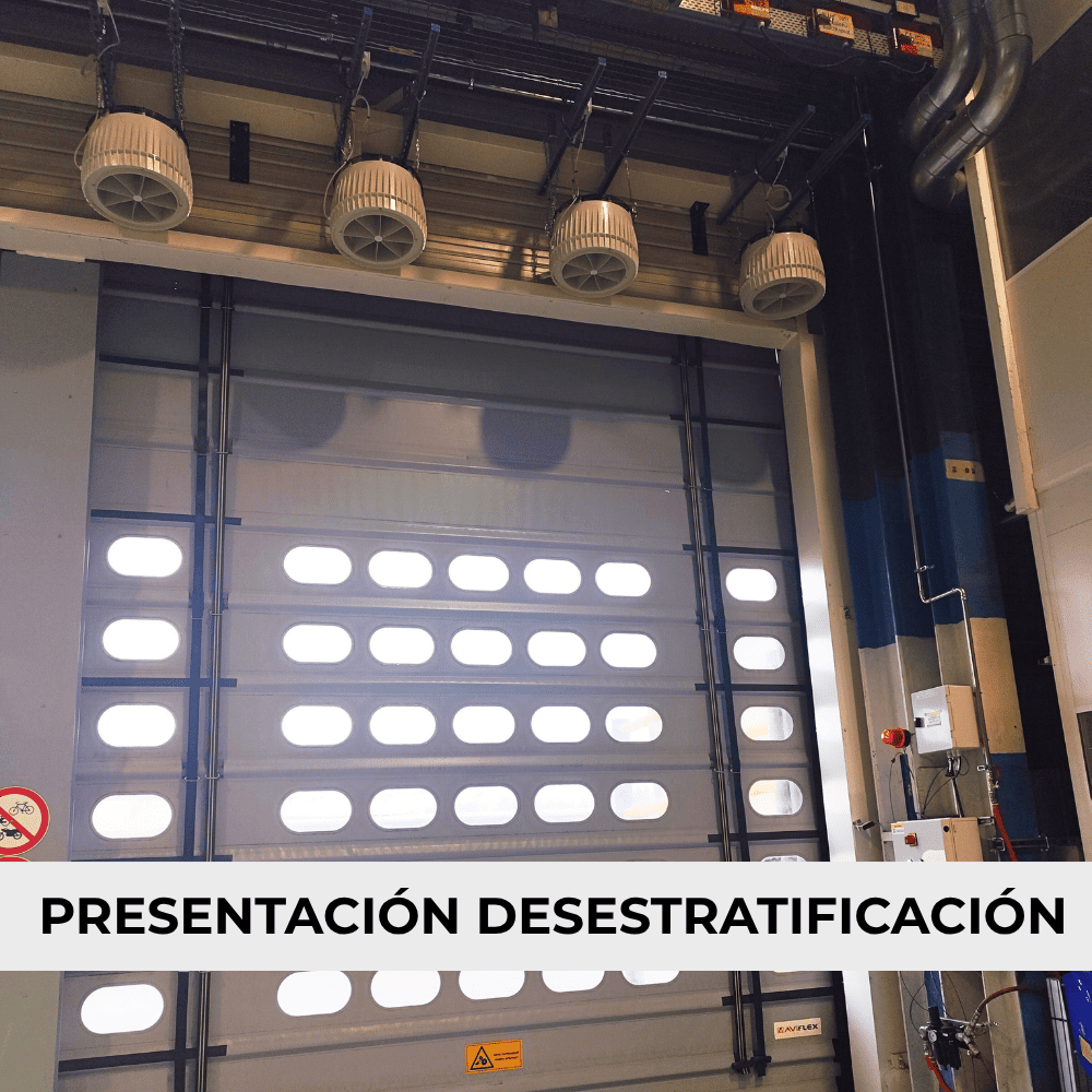 Presentación de las soluciones de desestratificación Airius