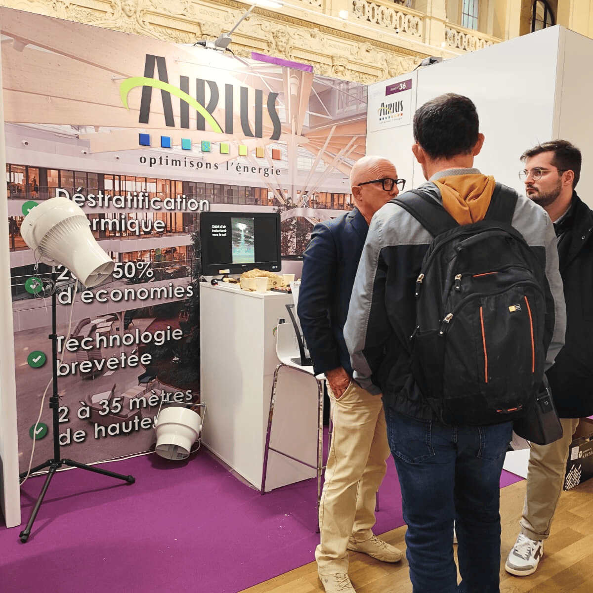 Salons France - Participations d'Airius