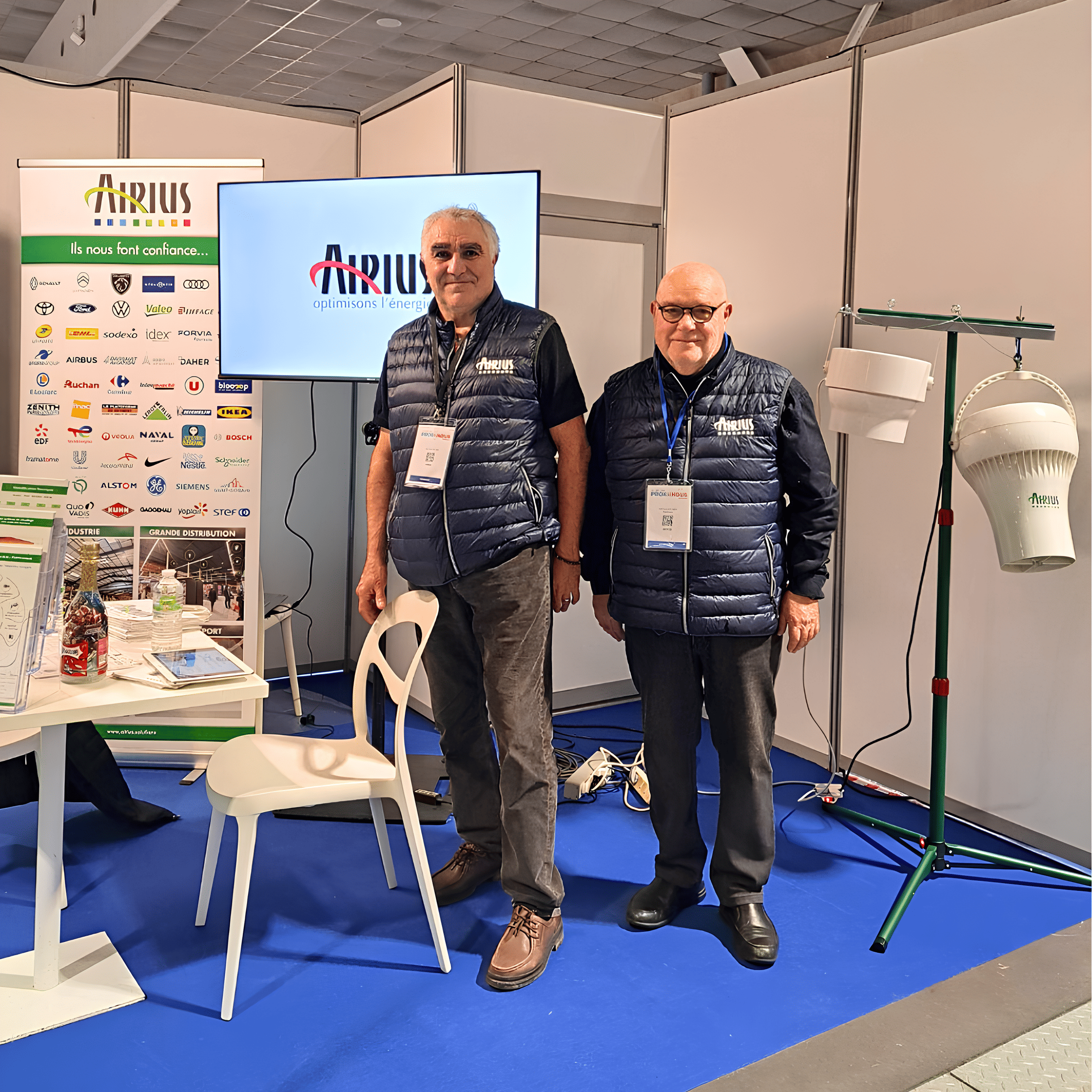Salons France - Participations d'Airius en 2024