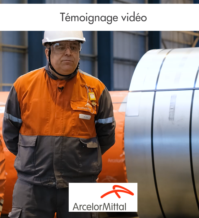 Témoignage de l'entreprise Arcelor Mittal au sujet des produits Airius
