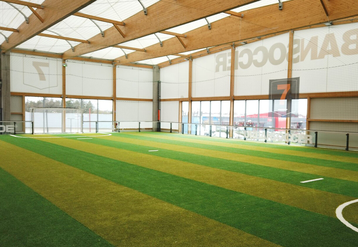 Indoor-Fußballplatz