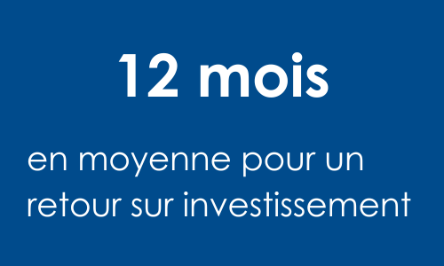 Durée moyenne du retour sur investissement
